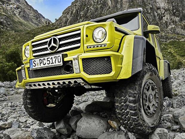 مرسدس G500 4x4 برادر کوچکتر 6x6!